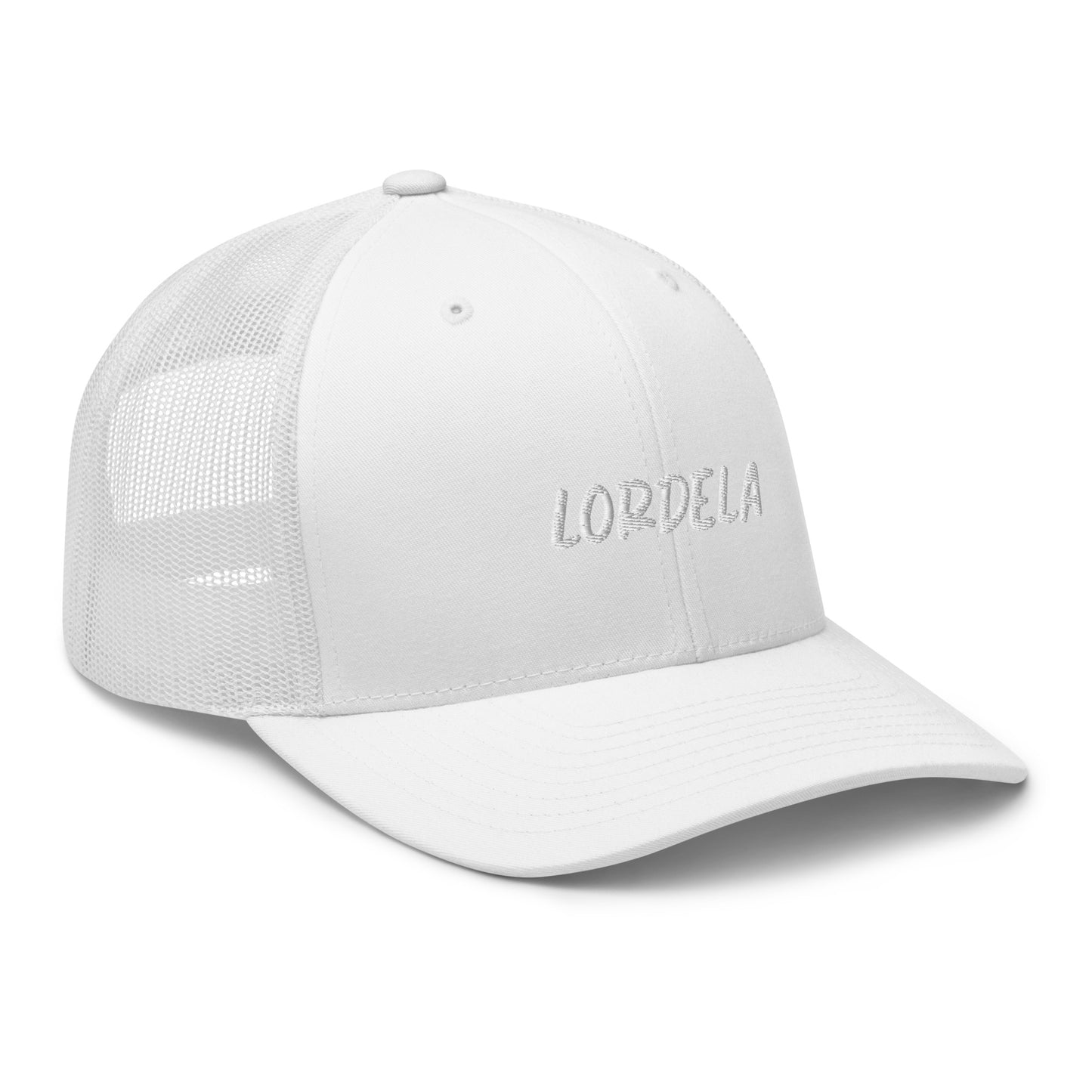 Lordela White Trucker Cap