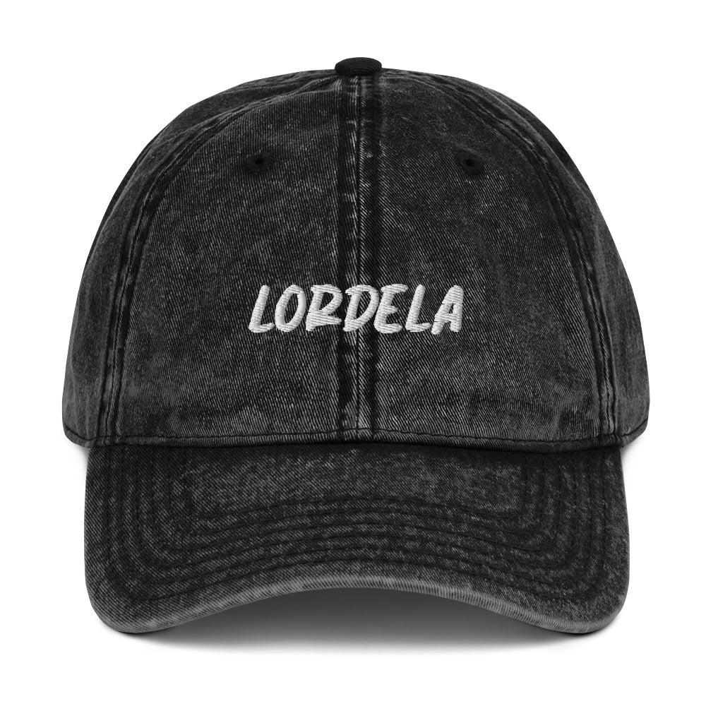 Lordela Vintage Cotton Twill Cap