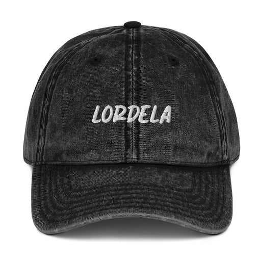 Lordela Vintage Cotton Twill Cap