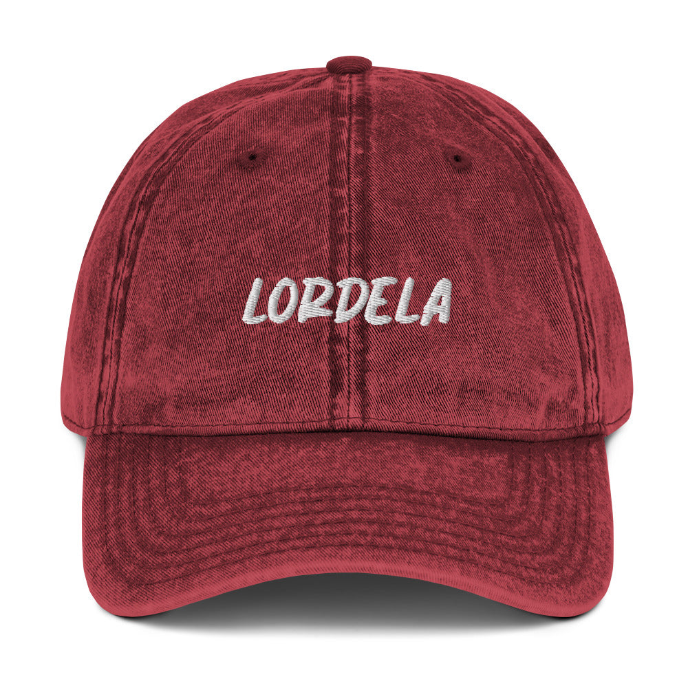 Lordela Vintage Cotton Twill Cap