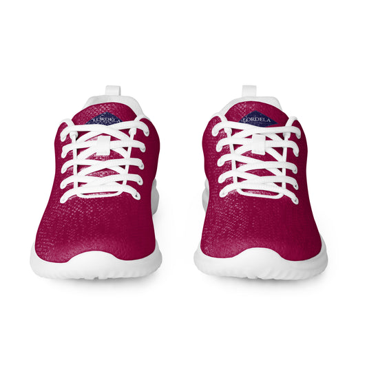 Lordela Burgundy Women’s Trainers